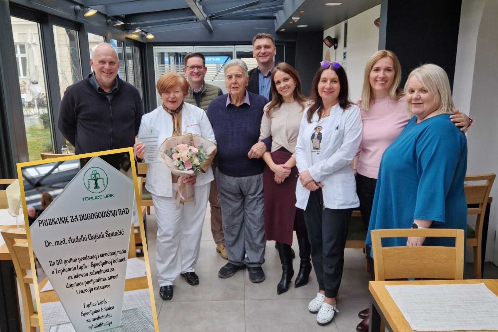 dr. Anđelka Gajšak Špančić, specijalistica fizikalne medicine i rehabilitacije
