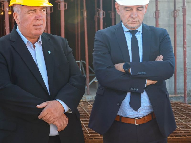 Obilazak izgradnje nove ergele u Lipiku