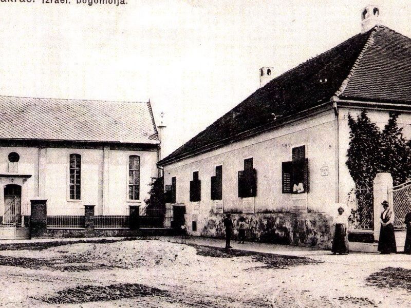Pakračka sinagoga (izgrađena 1875./76., a srušena 1941. godine)